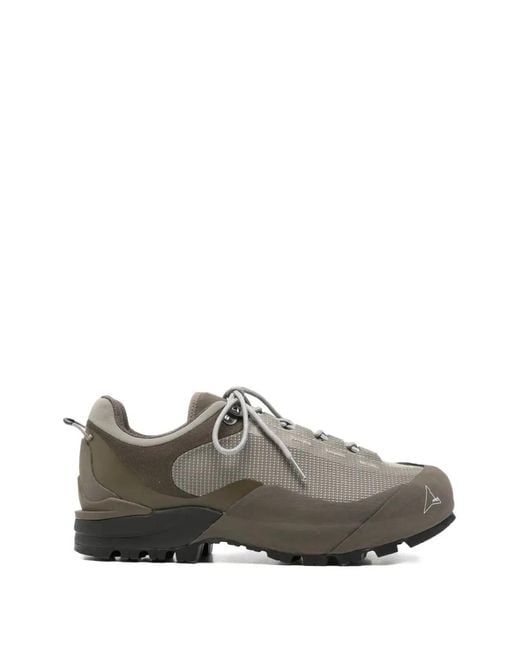 Roa Gray "Hida" Low Top Sneakers