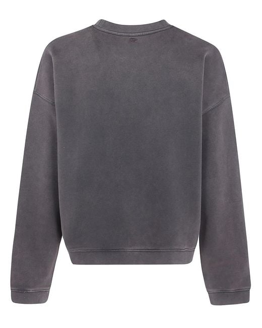 Represent Gray "Initial Boxy Oversized" Sweater for men