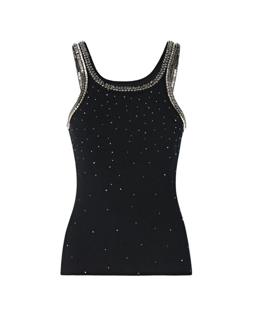Pinko Black Cotton T Shirt