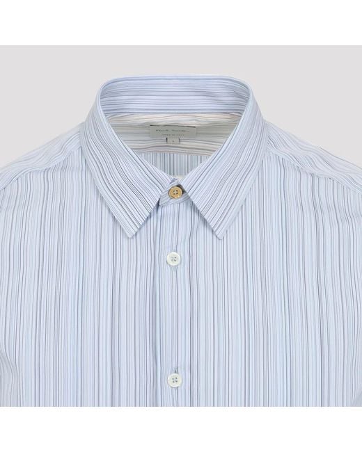 Paul Smith Blue Signature Stripe Shirt for men