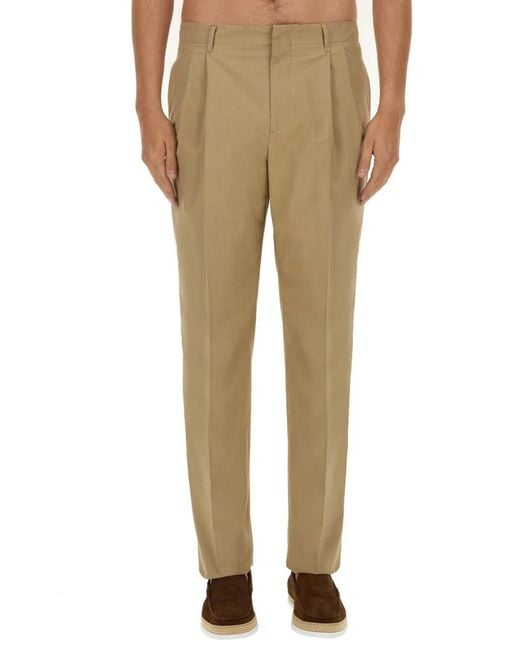 Lardini Natural Regular Fit Pants for men