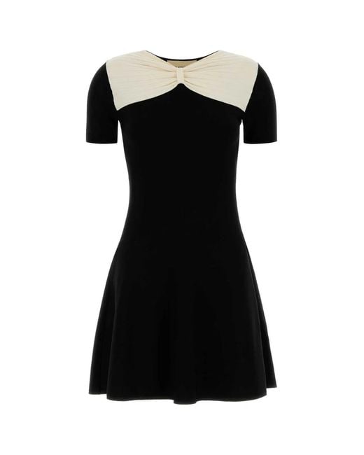 Valentino Garavani Black Abito Maglia