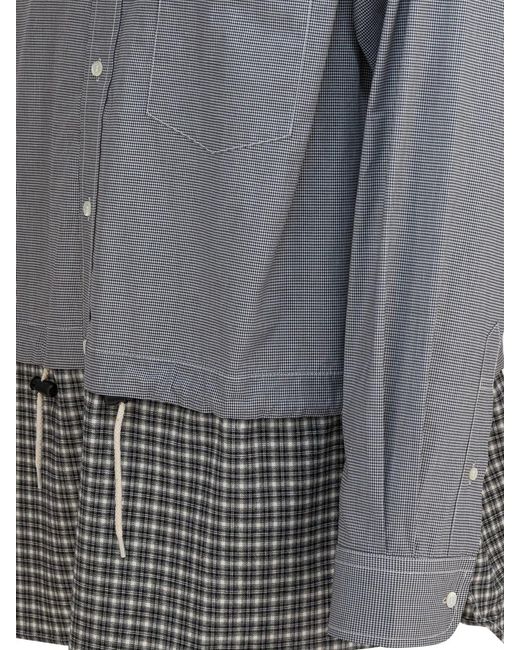 Comme des Garçons Gray Comme Des Garçons Homme Plus Cotton Shirt for men