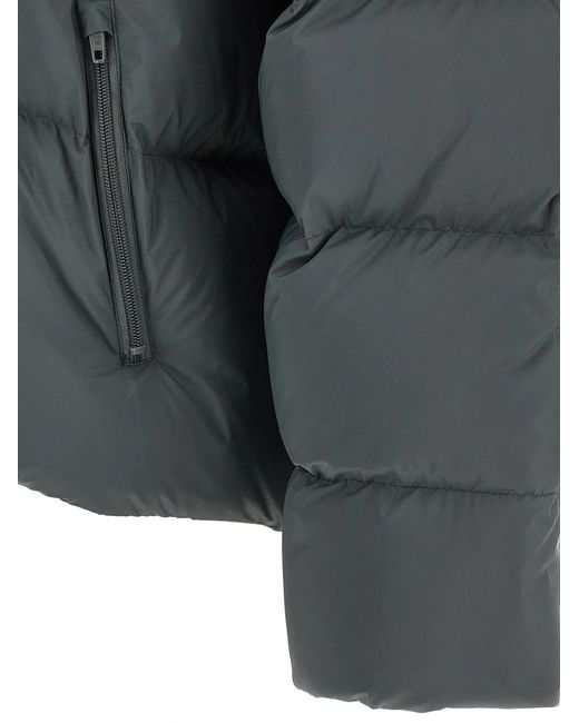 Balenciaga Gray 'Standard' Down Jacket for men