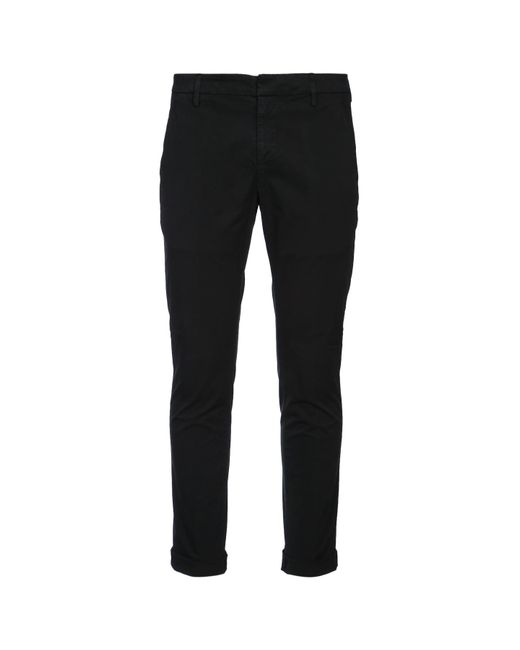 Dondup Black Pantalone Gaubert