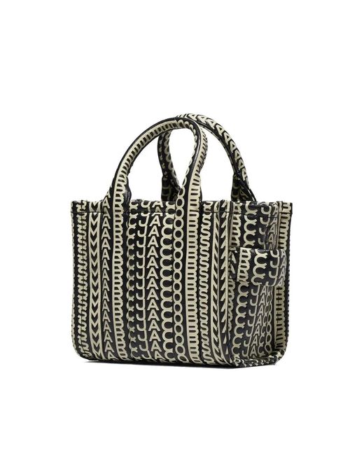 Marc Jacobs Black The Monogram Mini Tote Bag