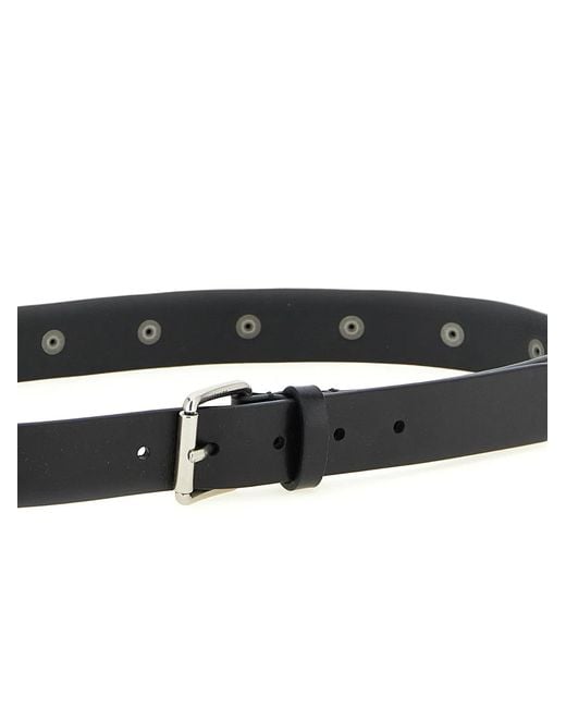 Lemaire Black 'Marguerite' Belt for men