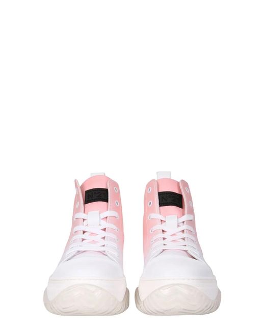 N°21 Pink High Bonnie Sneakers