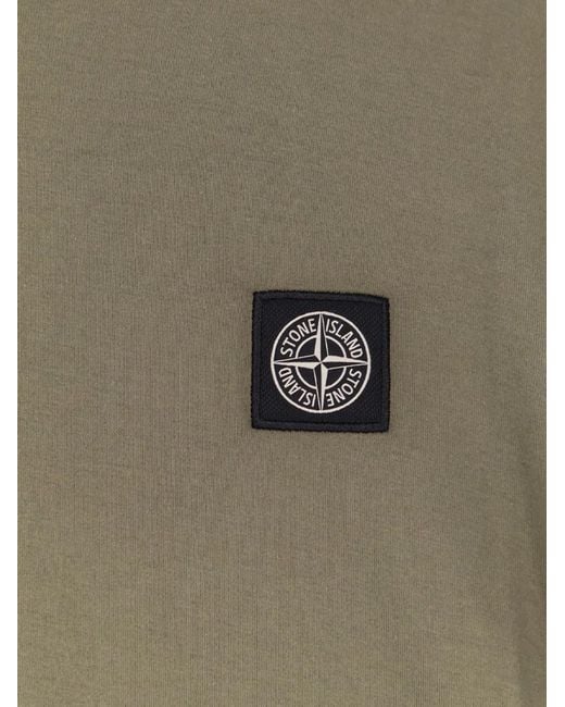 Stone Island Green 2100027 T-Shirt for men