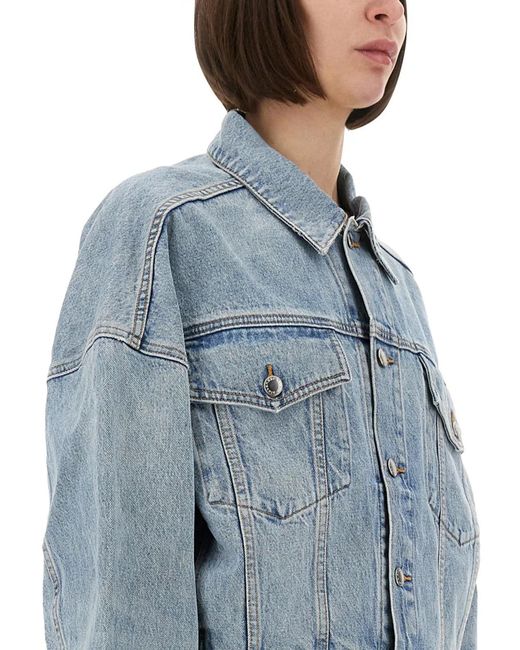 Alexander Wang Blue Regen Cotton Jackets