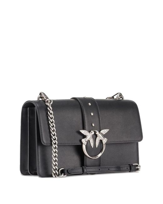 Pinko Black Love Bag One Medium