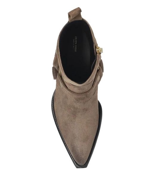 Golden Goose Deluxe Brand Brown Suede Footwear