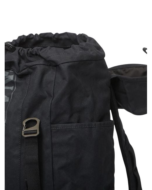 Napapijri Black Equator Logo-Print Buckle-Fastening Backpack for men