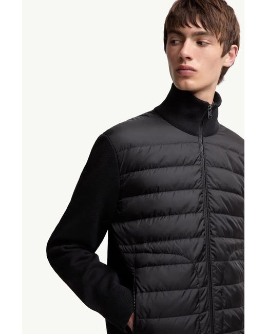 Moncler Blue Padded Down Jacket for men