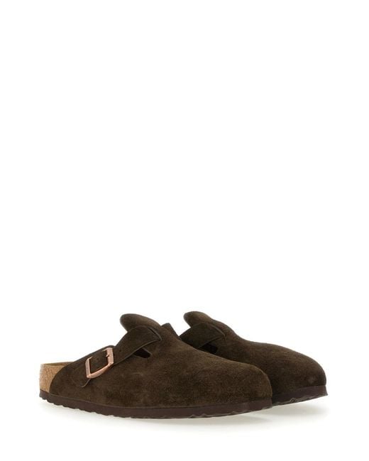 Birkenstock Brown Sabot "Boston"
