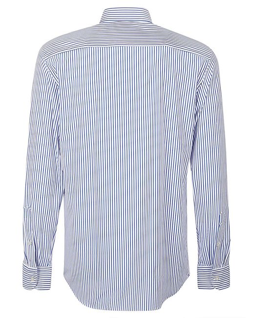 Sonrisa Blue Striped Shirt for men