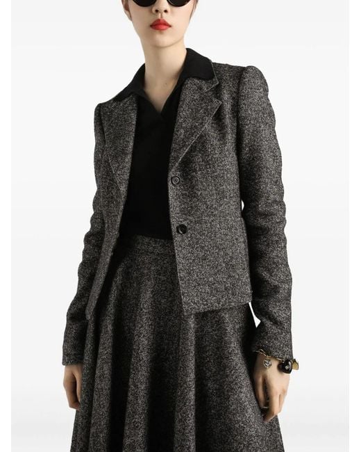 Dolce & Gabbana Black Dolce & Gabbana Tailored Jacket