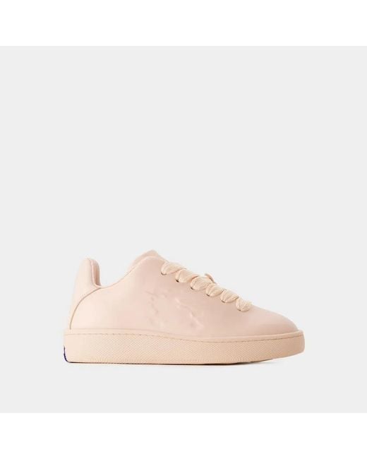 Burberry Pink Lf Box Sneakers