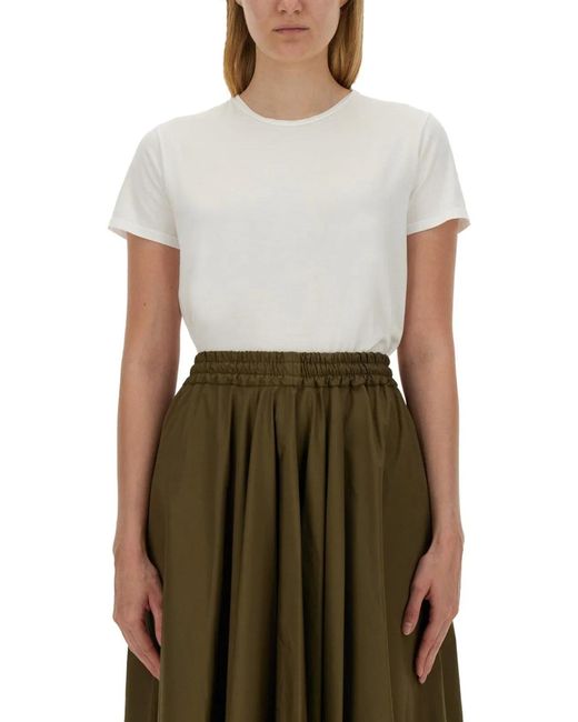 Aspesi White Cotton T Shirt