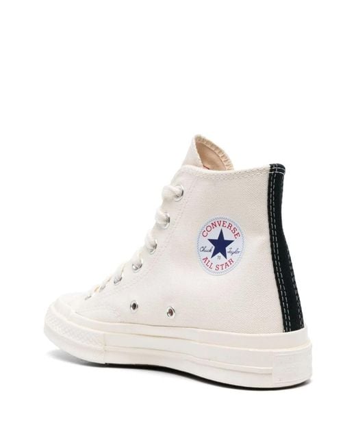COMME DES GARÇONS PLAY White Chuck 70 Sneakers