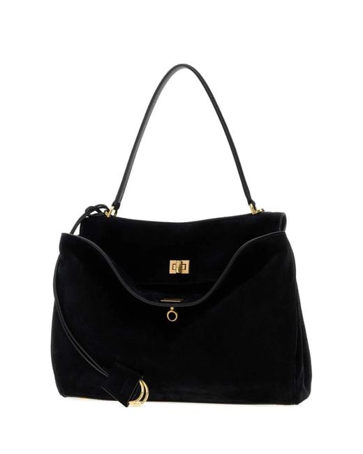 Balenciaga Black Rodeo Top Handle M