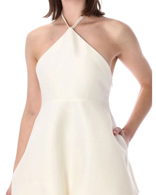 Balenciaga Natural Baloon Mini Dress