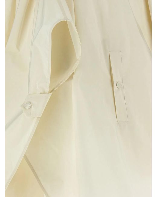 Moncler Natural Taffeta Cape