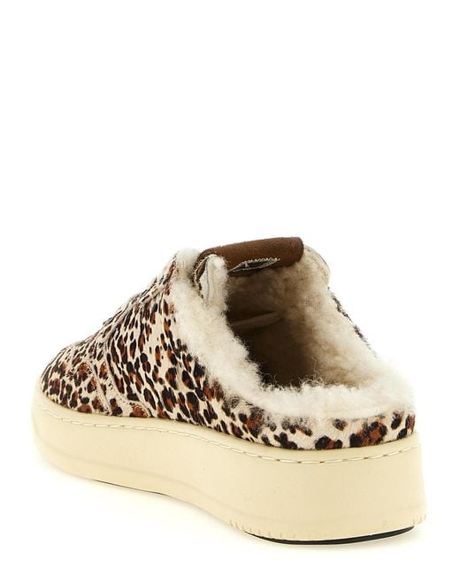 Autry Brown 'Medalist Easeknit' Sneakers