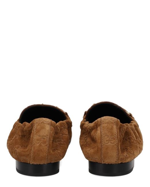 Gucci Brown Gg Loafer With Clamp