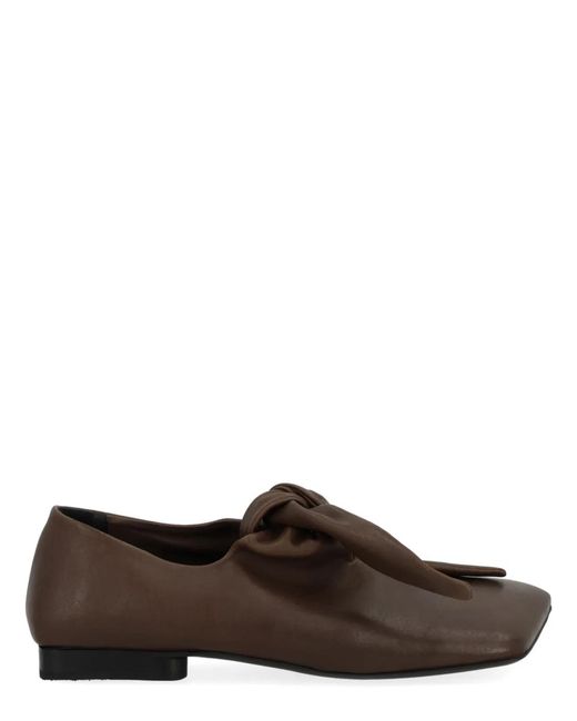 Uma Wang Brown Laceup Shoe