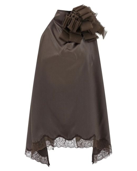 Magda Butrym Brown 'Blouse 01' Top