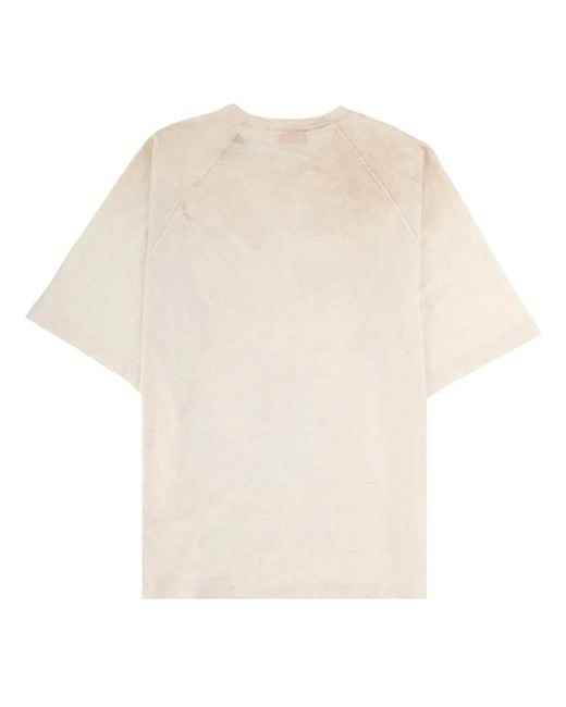 DIESEL White T-Shirt "Alecy" for men