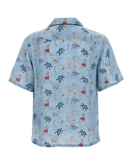 Prada Blue Shirts for men