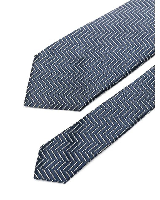 Tom Ford Blue Silk Tie for men