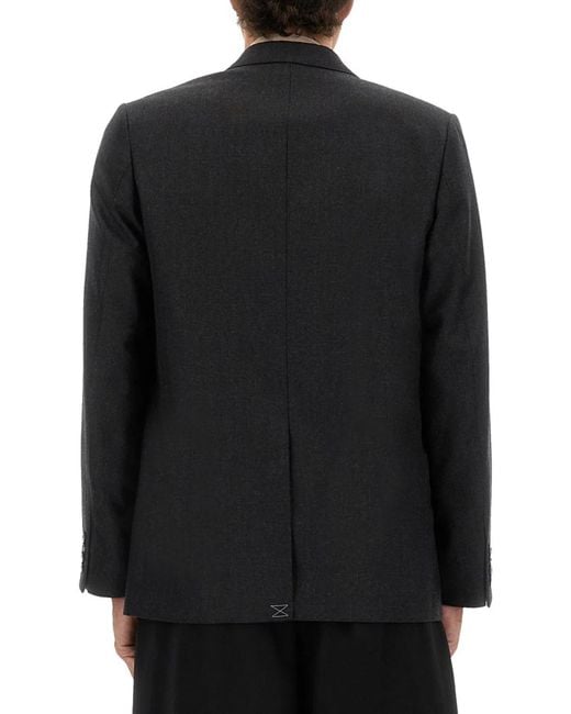 Dries Van Noten Black Wool Jacket for men