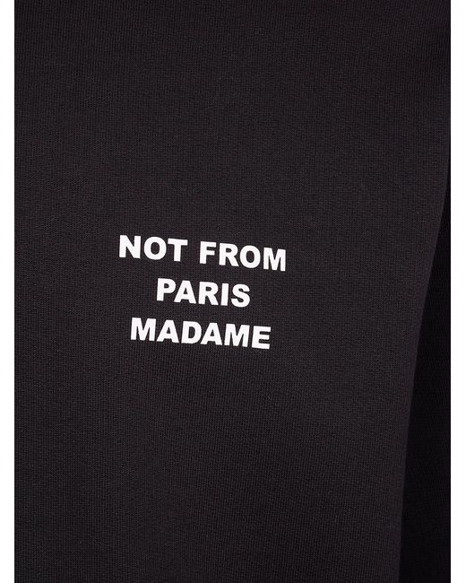 Drole de Monsieur Blue "Bold Slogan" Sweatshirt for men