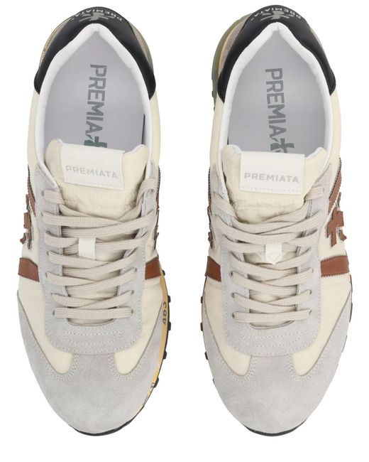 Premiata White Sneakers Lucy 8189 And Light for men