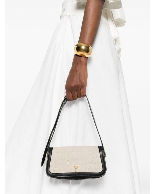 AMI Black Ami De Coeur Shoulder Bag