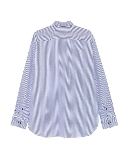 Dries Van Noten Purple Croomd Shirt for men