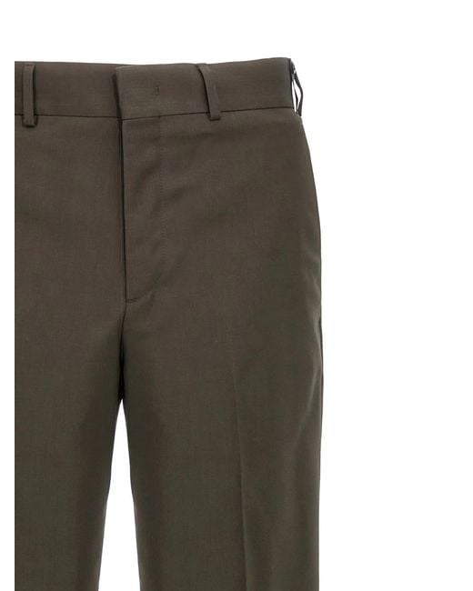 Fendi Gray 'Cipresso' Pants for men