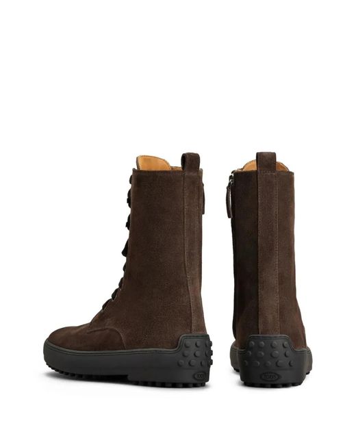 Tod's Brown Winter Gommino 84L
