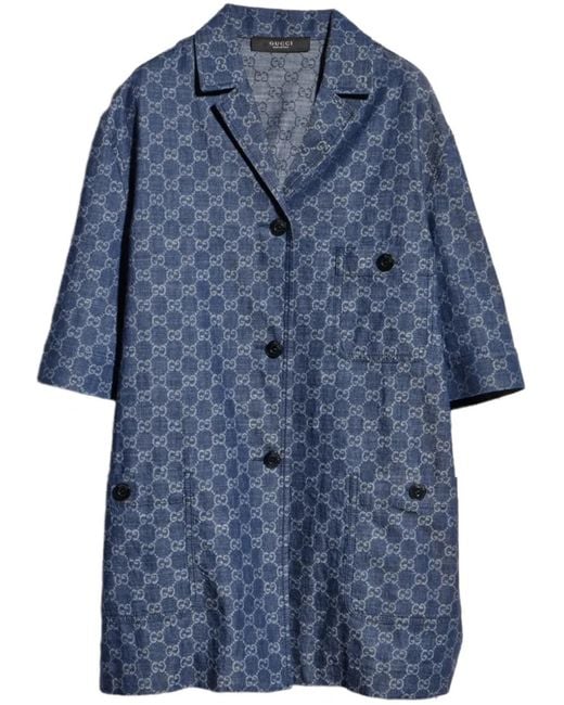 Gucci Blue Shirt Light Denim