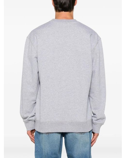 Balmain White 100%Cotone Sweaters for men