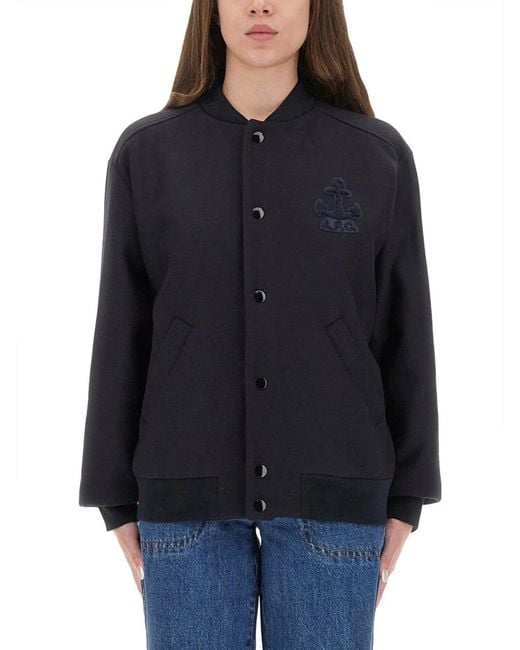 A.P.C. Blue "Micky" Jacket