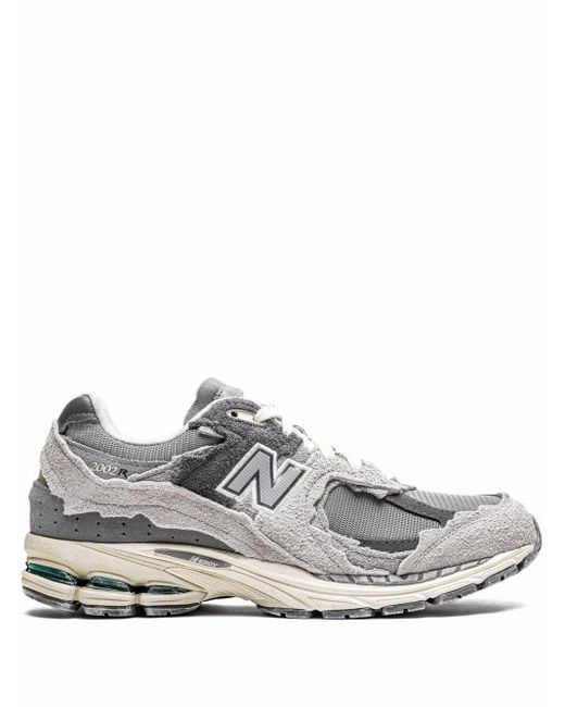 New Balance White Sneaker M2002 for men