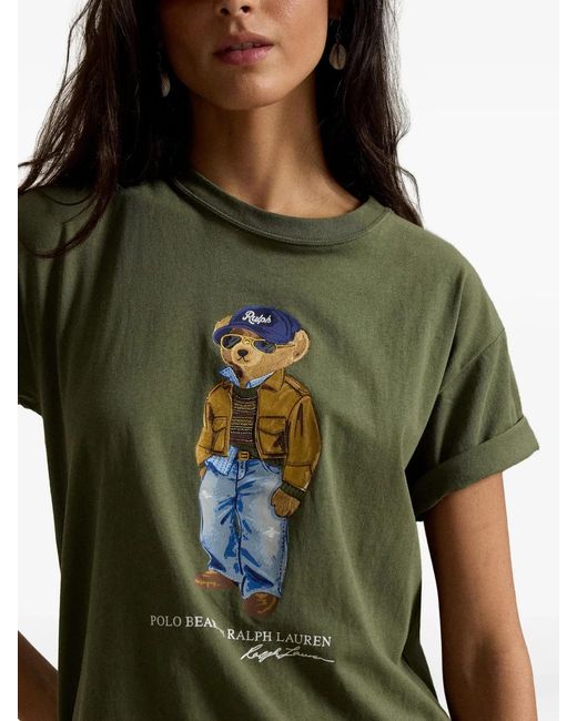 Polo Ralph Lauren Green Bear T-Shirt