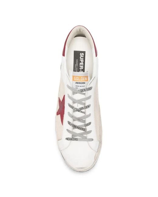 Golden Goose Deluxe Brand Pink Super Star Sneakers for men