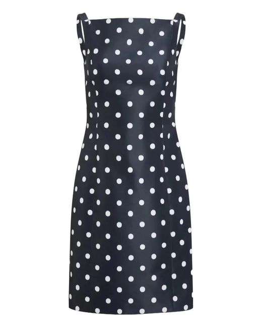 Patou Blue Pencil Midi Dress