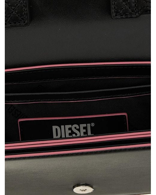 DIESEL Black '1Dr' Shoulder Bag