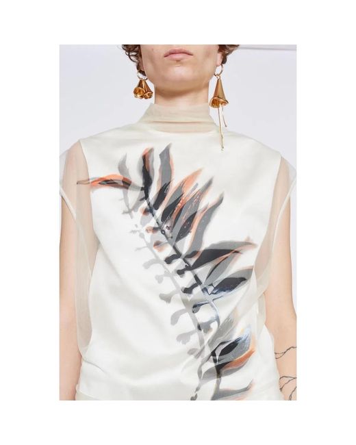 Max Mara White Spsgenero Body-Top
